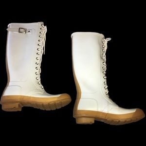 Hunter Lace Up Boots